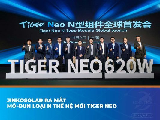 Jinko Solar ra mắt mô-đun loại N thế hệ mới Tiger Neo